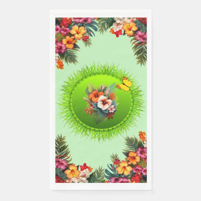 Serviette En Papier In The Tropics  (Devant)