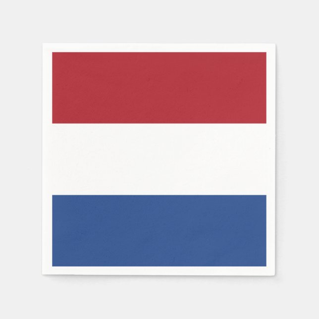Serviette En Papier Indicateur Pays-Bas (Devant)