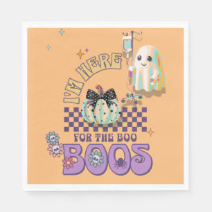 Serviette En Papier Infirmière Ghost Funny Citation Coquette déjeuner