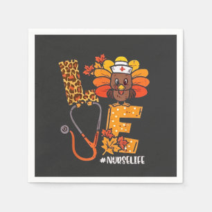 Serviette En Papier Infirmière reconnaissante pour la vie en Turquie, 