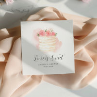 Invitation de douche nuptiale Love Is Sweet