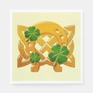 Serviette En Papier Irish Fun 3D Whimsey