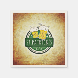 Serviette En Papier Irlandais chic, jour de la Saint-Patrick