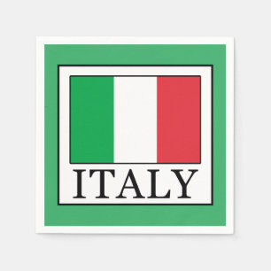 Serviette En Papier Italie