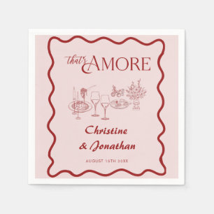 Serviette En Papier Italie Alimentation italienne Dîner de répétit