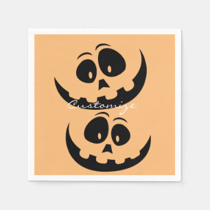 Serviette En Papier Jack O'lantern Smile Thunder_Cove