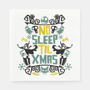 Serviette En Papier Jack & Zero - Pas de sommeil jusqu'à Noël