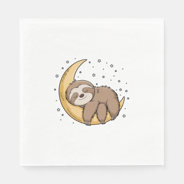 Serviette En Papier J'Ai Besoin De Plus De Sommeil (Devant)