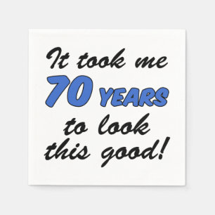 Serviette En Papier J'Ai Pris 70 Ans À Regarder Cette Bonne Naples