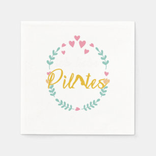 Serviette En Papier J'aime la relaxation de Pilate