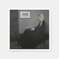James Whistler - Portrait de la mère de l'artiste