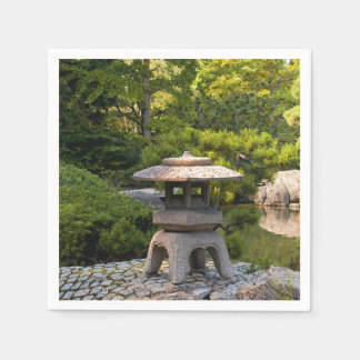Serviette En Papier Japanese Garden - Traditional Aesthetic