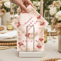 Jardin Cerise sur le dessus Baby Shower