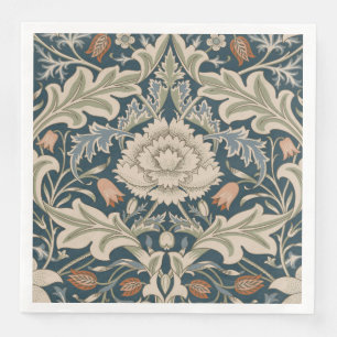 Serviette En Papier Jardin Floral William Morris Severn Fleur Classiqu