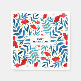 Serviette En Papier Jardin magique Fête des mères
