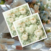 Jardin papillon Rococo Galentine Élégance florale