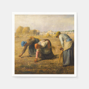 Serviette En Papier Jean-François Millet - Les Gleaners