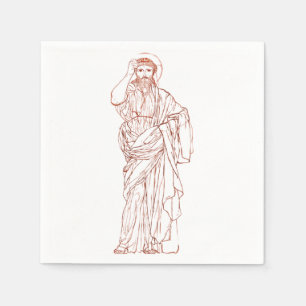 Serviette En Papier Jésus-Christ de Nazareth Fils de Dieu