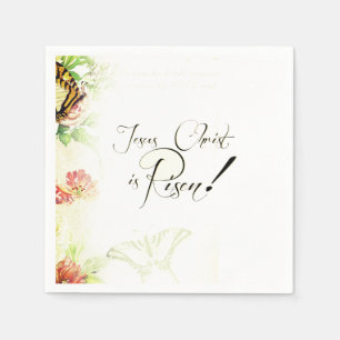 Serviette En Papier Jésus-Christ est ressuscité Serviettes