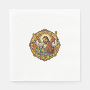 Serviette En Papier Jésus Colère Curl Biceps Rack Gym Agacement H