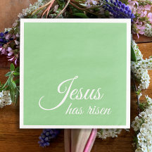 Jésus Est Devenu Élégant Vert Pâques Chrétiennes