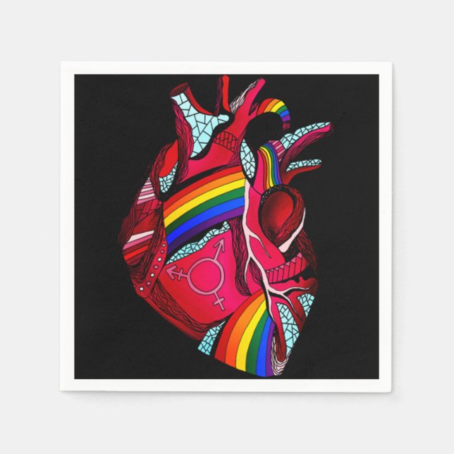 Serviette En Papier Jesus Kiss Rocks 6 (Devant)