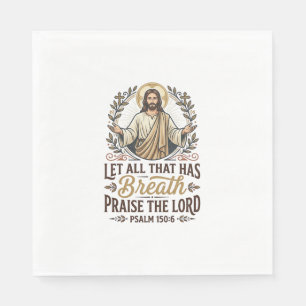 Serviette En Papier Jésus T-shirt graphique de culte acoustique Folk I