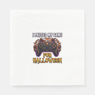 Serviette En Papier Jeu en pause Halloween Manette Chauves-souris Fant