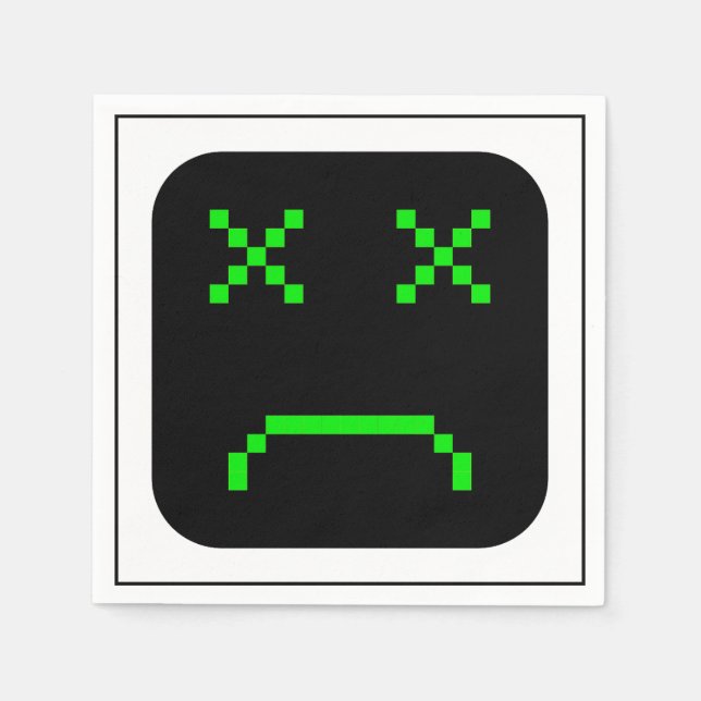 Serviette En Papier Jeu sur XX (Devant)