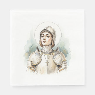 Serviette En Papier Joan of Arc , Catholic Gifts