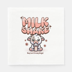 Serviette En Papier Joghurt Ba Congelé Petit Calf Louvain Cute