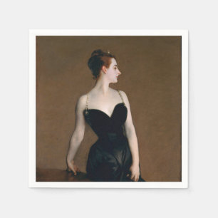 Serviette En Papier John Singer Sargent Madame X Classic Portrait