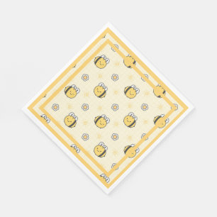 Serviette En Papier Joli Baby shower de fille Bumble Bee Boy