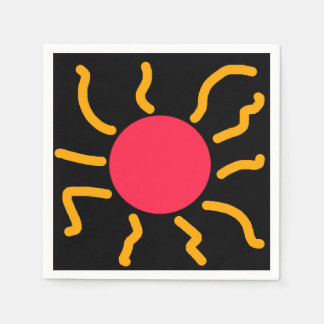 Serviette En Papier Joli soleil