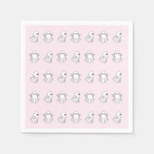 Serviette En Papier Jolis fantômes d'Halloween