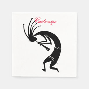 Serviette En Papier Joueur de flûte Kokopelli Thunder_Cove