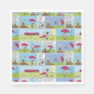 Serviette En Papier Jour De Pluie Au Jeu De Baseball