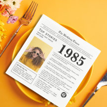 Journal de naissance 1985