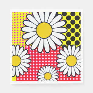 Serviette En Papier Jours de marguerite