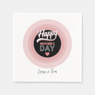 Serviette En Papier Joyeuse fête des mères