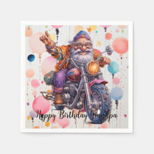 Serviette En Papier Joyeuses serviettes d'anniversaire