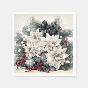 Serviette En Papier Joyeuses serviettes de Noël