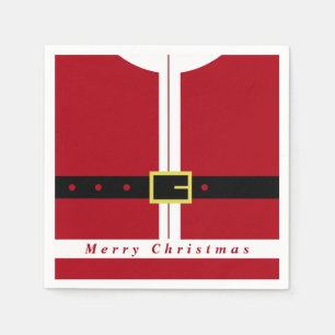 Serviette En Papier Joyeuses serviettes de Noël Père Noël