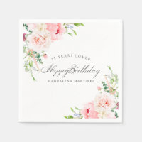 Joyeux Anniversaire 25e Anniversaire Fleurs Roses