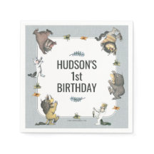Joyeux Anniversaire de Personnage Là où les Choses