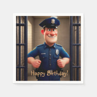 Joyeux anniversaire du policier