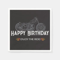 Joyeux Anniversaire Motard Motocycliste