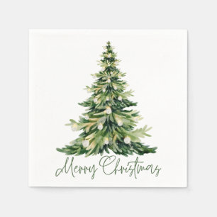 Serviette En Papier Joyeux cocktail de Noël Napkins