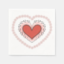 Joyeux Coeur Napkin