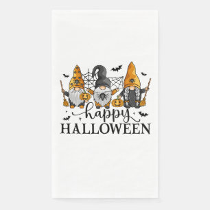 Serviette En Papier Joyeux Gnomes d'Halloween